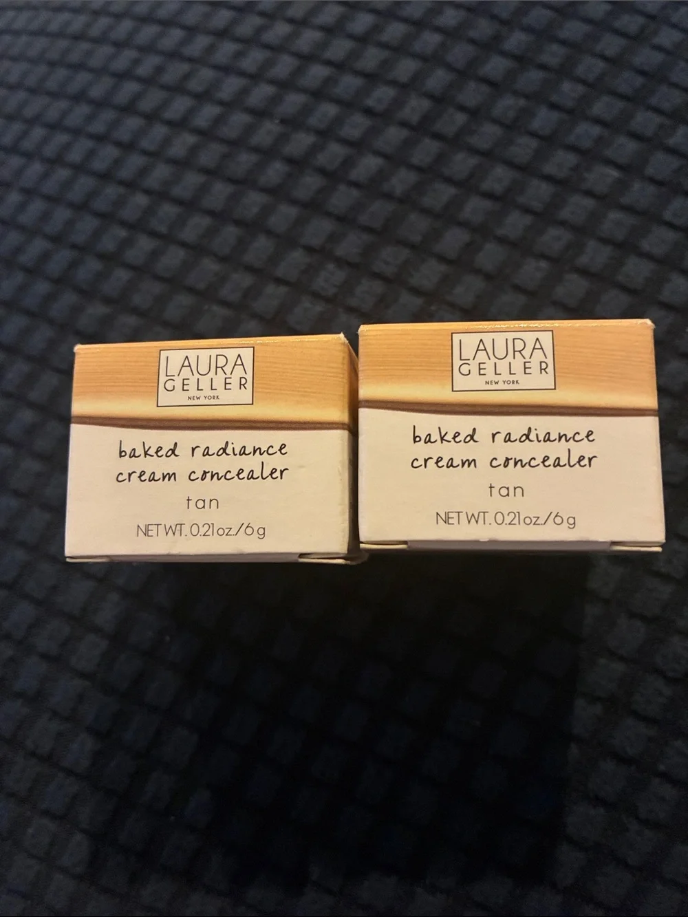 Laura Geller Baked Radiance Cream Concealer - Tan (Set of 2)